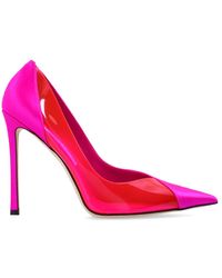 Jimmy Choo 'cass' Stiletto Court Shoes - Pink