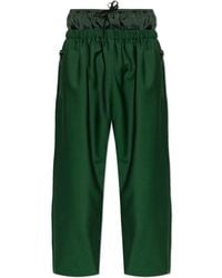 LACOSTE RUNWAY - Trousers With Logo - Lyst