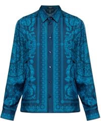 Versace - Silk Shirt - Lyst
