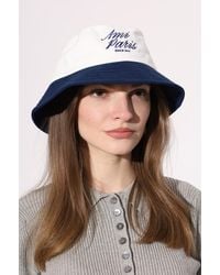 Ami Paris - Hat With Embroidered Logo - Lyst