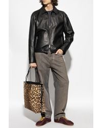 Ferragamo - Leather Jacket - Lyst