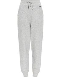 Victoria Beckham - Wool Trousers With Cuffs - Lyst