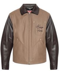 KENZO - Wool Jacket - Lyst