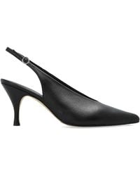 Aeyde - Leather Heeled Shoes 'Carla' - Lyst