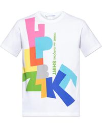 Comme des Garçons - T-shirt With A Colorful Print, - Lyst