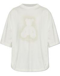 Palm Angels - T-Shirt With Printed Logo - Lyst