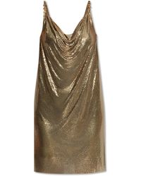 Versace - Sequin Strappy Dress - Lyst