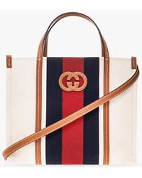 Gucci - Shopper Bag With Logo - Lyst