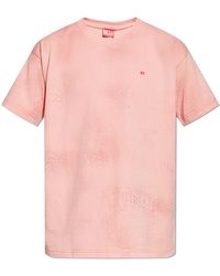 DIESEL - T-Shirt 'T-Norm-T8' - Lyst