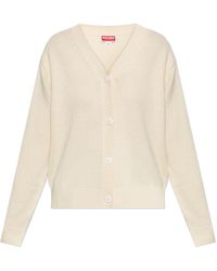 KENZO - Cardigan With Logo - Lyst