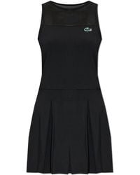Lacoste - Dress With Attached Shorts - Lyst