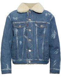DSquared² - 'Vintage'-Style Denim Jacket - Lyst