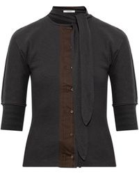 Lemaire - Top With A Decorative Tie - Lyst