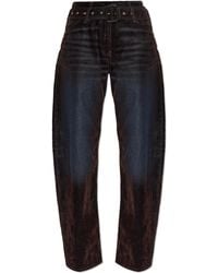 Acne Studios - Jeans With Decorative Finish - Lyst