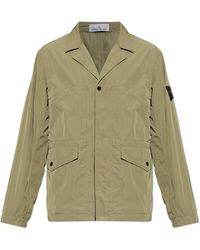 Stone Island - Lightweight Jacket With Pockets - Lyst