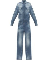 DSquared² - Denim Jumpsuit - Lyst