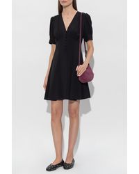 Kate Spade Cadillac Tweed Dress in Pink | Lyst