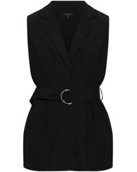 Rag & Bone - Vest With Belt - Lyst