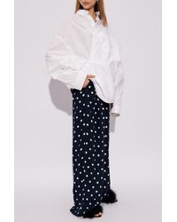 Balenciaga - Polka Dot Pattern Trousers - Lyst