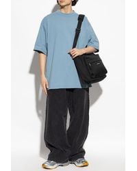 Balenciaga - T-Shirt With Embroidered Logo - Lyst