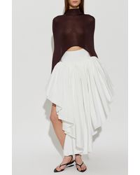 Alaïa - Asymmetrical Skirt - Lyst