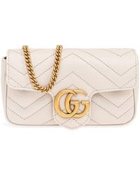 Gucci - 'GG Marmont Super Mini' Shoulder Bag, - Lyst
