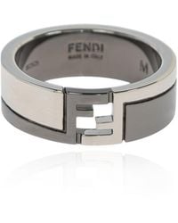Fendi - Ring With Logo - Lyst
