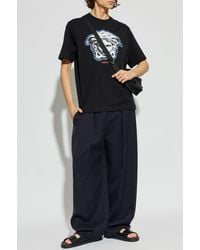 Versace - T-Shirt With Print - Lyst