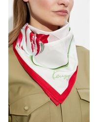 KENZO - Scarf With Logo - Lyst