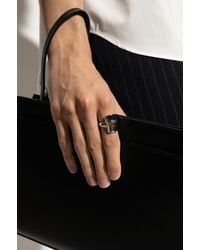 Versace - Signet Ring With Medusa's Head - Lyst
