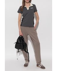 EA7 - Polo With Printed Logo - Lyst