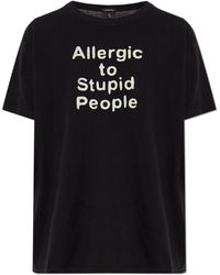R13 - T-Shirt With Print - Lyst