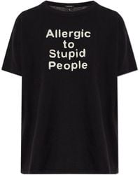 R13 - T-Shirt With Print - Lyst