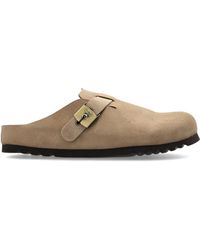 Scholl - 'Grace' Suede Slides - Lyst