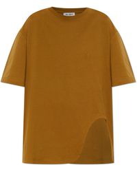 The Attico - T-Shirt With Logo - Lyst