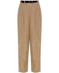 Dolce & Gabbana - Trousers With Belt - Lyst