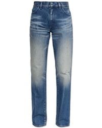 MM6 by Maison Margiela - Jeans With A 'Vintage' Effect - Lyst