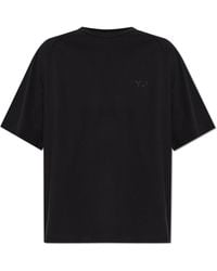 Y-3 - T-Shirt With Logo - Lyst