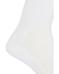 Marcelo Burlon Logo Socks - White