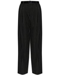 Dolce & Gabbana - Trousers With Belt - Lyst