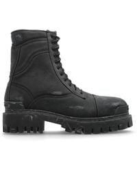 Balenciaga - Over-The-Ankle Boots "Combat Strike L20" - Lyst