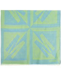 Moschino - Scarf With Logo - Lyst