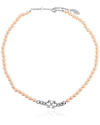 Off-White c/o Virgil Abloh - Short Necklace With Glass Pearls - Lyst