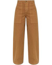 Moncler - Wide-Leg Trousers - Lyst