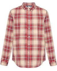 Paul Smith - Shirt With A Plaid Pattern - Lyst