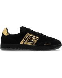 Balmain - Low Top Lace Sports Shoes - Lyst