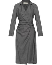 Tory Burch - Dress With Wrap Fastening - Lyst