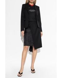 Vetements - Wool Blazer With Double Vent - Lyst
