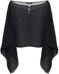 Balmain - Silk Beach Poncho - Lyst
