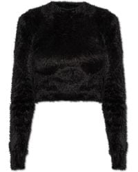 Balenciaga - Sweater With Decorative Trim - Lyst